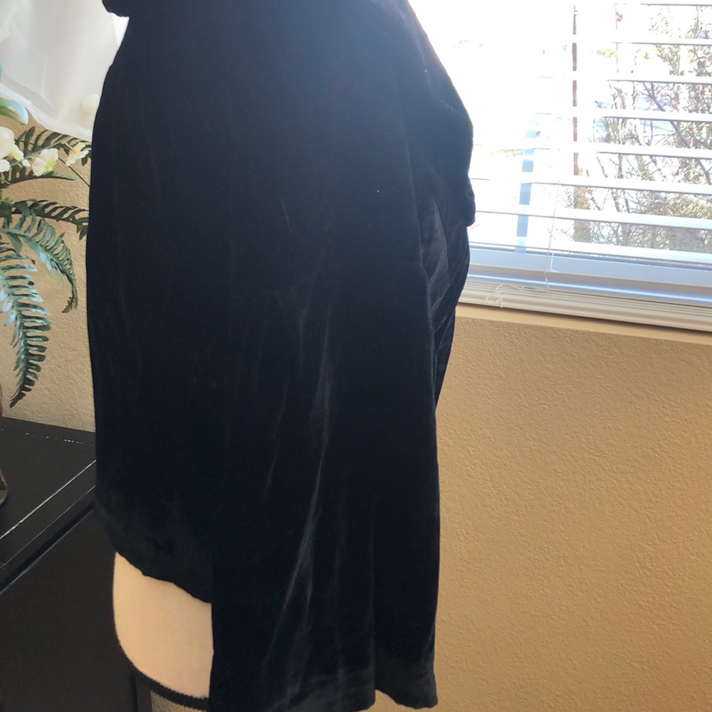Willi Smith black velvet jacket - Picture 5 of 6